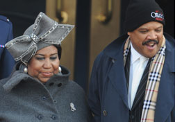 Photo of Aretha Franklin by Paul J. Richards/AFP/Getty Images.