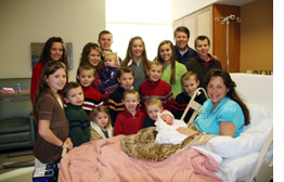Image of the Duggar family from TLC.