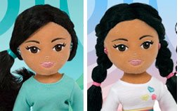 Marvelous Malia and Sweet Sasha dolls © Ty-Girlz.