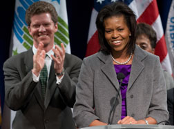 US First Lady Michelle Obama 