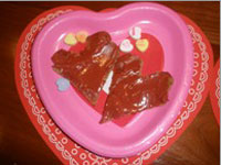 Valentine plate