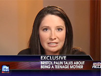 Bristol Palin interviewed on Fox.