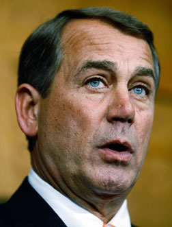 John Boehner. Click image to expand.