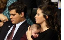 Photo of Levi Johnston and Bristol Palin by Justin Sullivan/Getty Images.