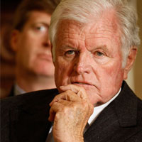Ted Kennedy. Photograph by Chip Somodevilla/Getty Images.