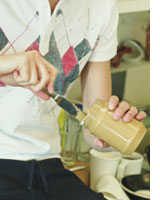 Photograph of peanut butter by Digital Vision/Getty Creative Images.