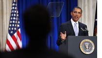 Photo of Barack Obama by Mario Tama/Getty Images.