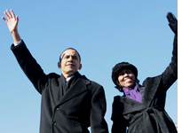 The Obamas. Click image to expand.