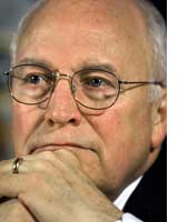 Photograph of Dick Cheney by Paul J. Richards/AFP/Getty Images.
