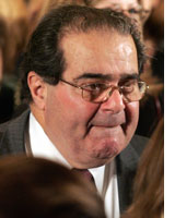 Photograph of Antonin Scalia by Saul Loeb/AFP/Getty Images.