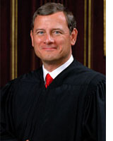 Photograph of John Roberts courtesy Wikimedia Commons.