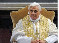 Pope Benedict XVI. Click image to expand.