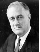 Franklin Delano Roosevelt. Click image to expand.