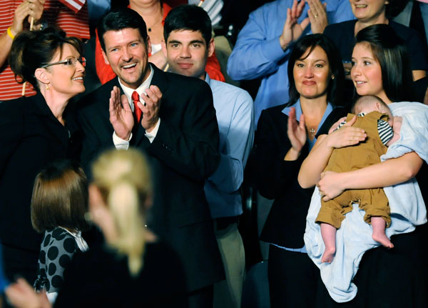The Palin family.