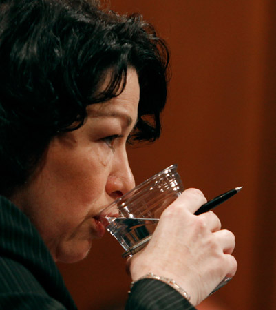 Sonia Sotomayor.