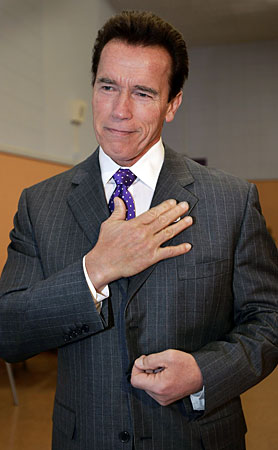 Arnold Schwarzenegger.