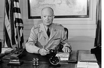 (President General Dwight David 'Ike' Eisenhower AFP/Getty Images)