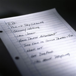 To Do List.