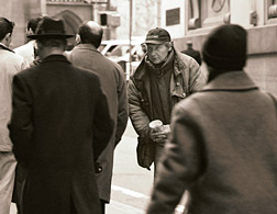 Panhandler.