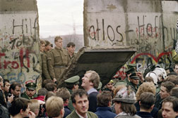 The Berlin Wall. Click image to expand.