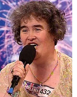 (Photograph of Susan Boyle)