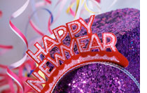 New Years hats.