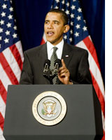 Photo of President Obama by Michal Czerwonka/Getty Images