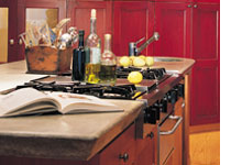 Granite countertops. Photograph by Digital Vision.