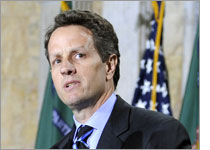 U.S. Treasury Secretary Timothy Geithner. Photo by Kevin Dietsch/Getty Images.