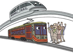 Streetcars vs. Monorails