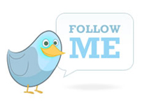 Twitter badge from Wikipedia Commons.