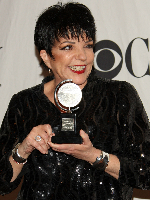 Photograph of Liza Minnelli by BRYAN BEDDER/Getty Images