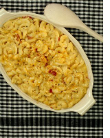 Crusty Mac 'n Cheese photograph courtesy of Spike Mafford/Getty Images.