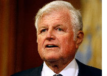 Photograph of Edward Kennedy courtesy of Chip Somodevilla/Getty Images.