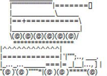 Photograph of ASCII art courtesy of Porsche997SBS at Wikipedia Commons.
