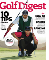 Golf Digest cover.