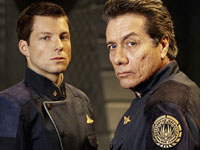 Still from Battlestar Galactica courtesy SyFy Network.