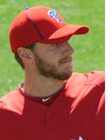 Photograph of Roy Halladay by Al Messerschmidt/Getty Images.