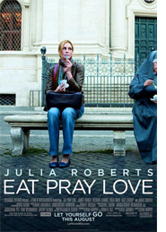 Eat Pray Love movie poster.