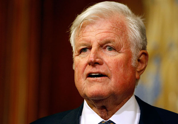 Sen. Ted Kennedy.