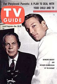 TV Guide cover featuring Dr. Kildare.