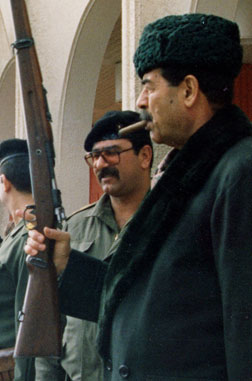Mohammed and Saddam. Click image to expand.