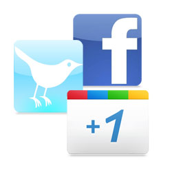 Facebook, Twitter and Google+ logos. Click image to expand.