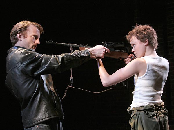 David Wilmot and Alison Pill in The Lieutenant of Inishmore.
