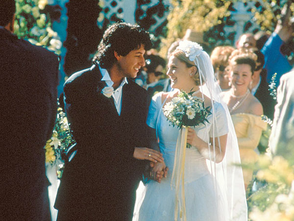 Adam Sandler and Drew Barrymore.