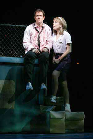 Stephen Lynch and Laura Benanti.