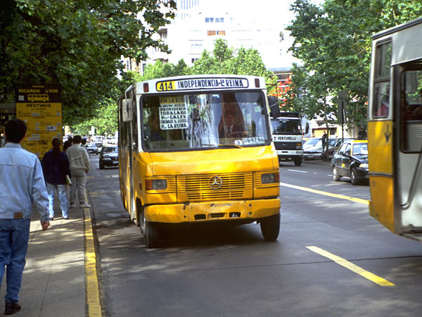 A bus in Chile.