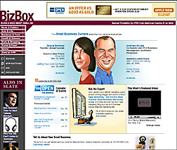 BizBox on Slate. Click image to expand.