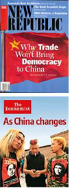 New Republic and Economist