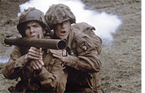 A scene from Band of Brothers